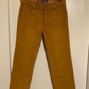 Prana SZ 10 corduroy jeans
